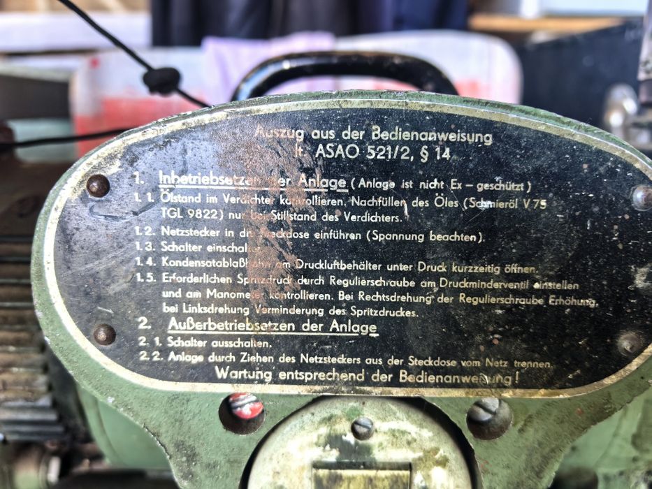 Немски компресор за въздух