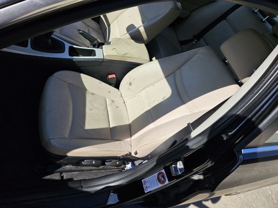 Interior piele crem incalzit bmw e90