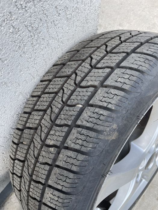 Jante aliaj + cauciucuri noi iarna Volkswagen Passat Golf 5 x 112 R17