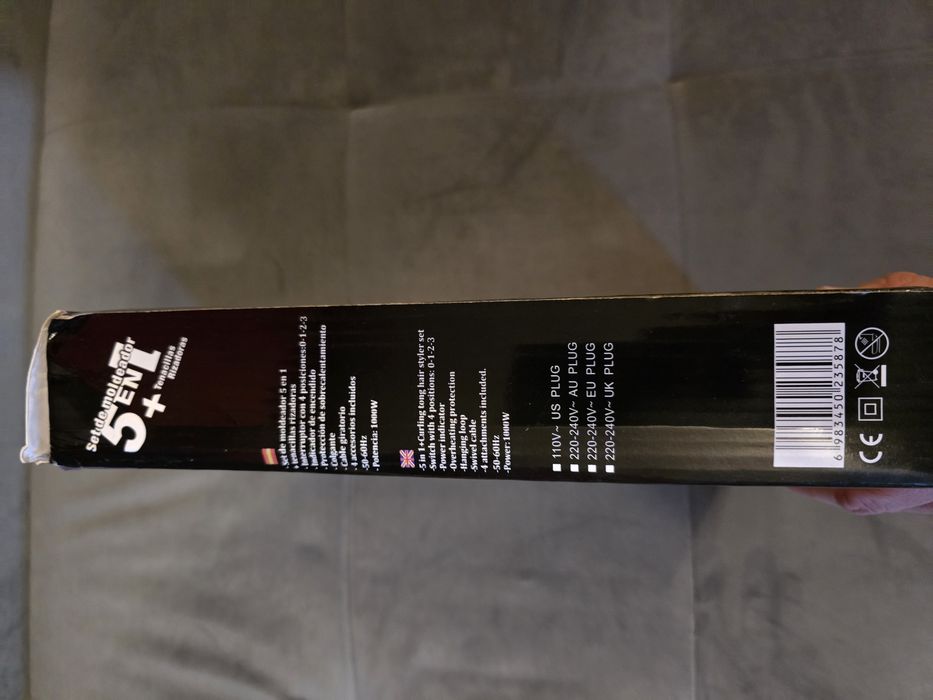 Безжична четка за  зъби Pro 3 Сешоар и маша 5 в 1, Електрическа четка,