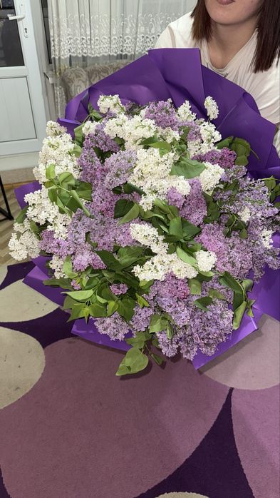 Букет сирень цена договоримся 15.04 получила