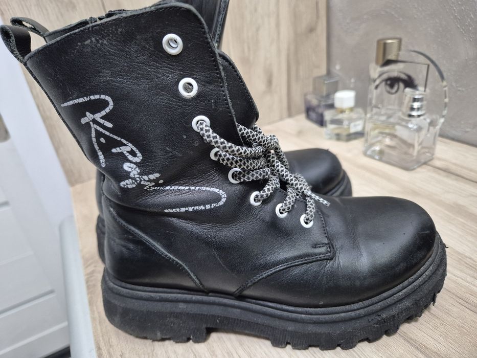 Ботинки зимние натуральная кожа