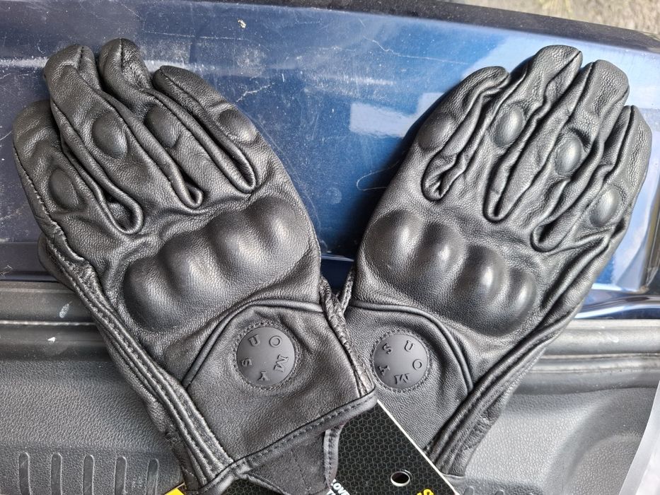 Мото Кожени ръкави и SUOMY ,,XS"