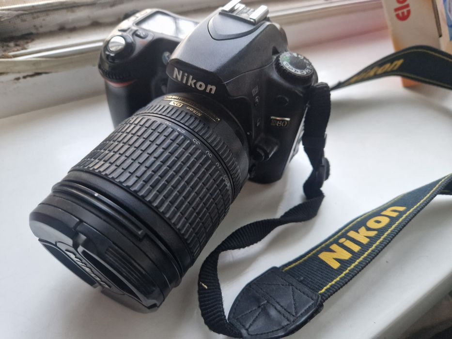 Nikon d 80 фотоаппарат
