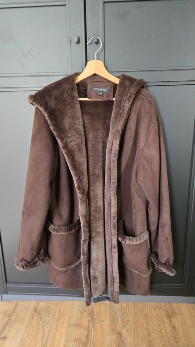 Geaca Pufoasa de Iarna din blanita artificiala