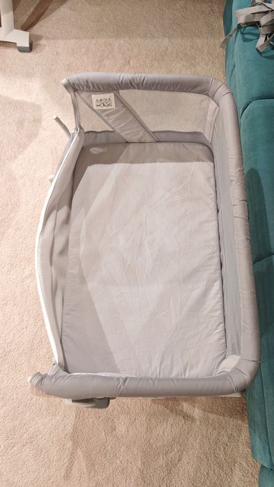 Patut atasabil Chicco Next2Me PopUp, Atmoshpere(Gri), 0luni+