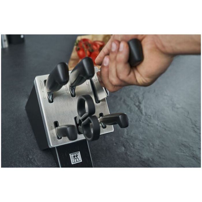 Zwilling комплект ножове със самозаточващ блок  Gourmet  7 части