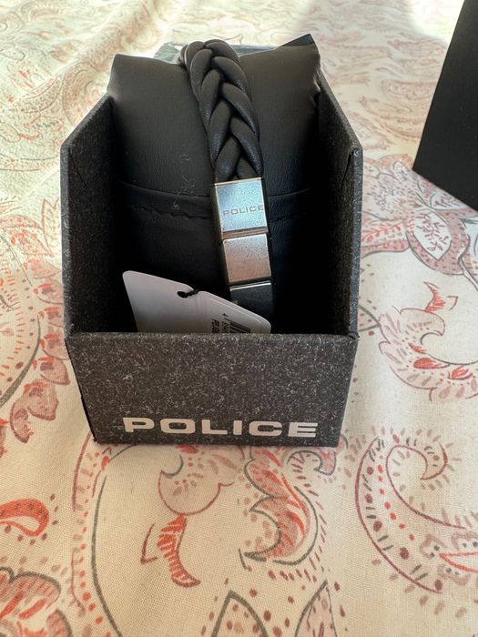 Кожена гривна -Police