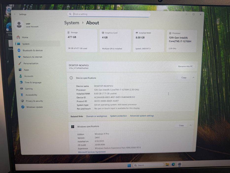 Laptop DreamMachines 12th Gen G1650-17XX16