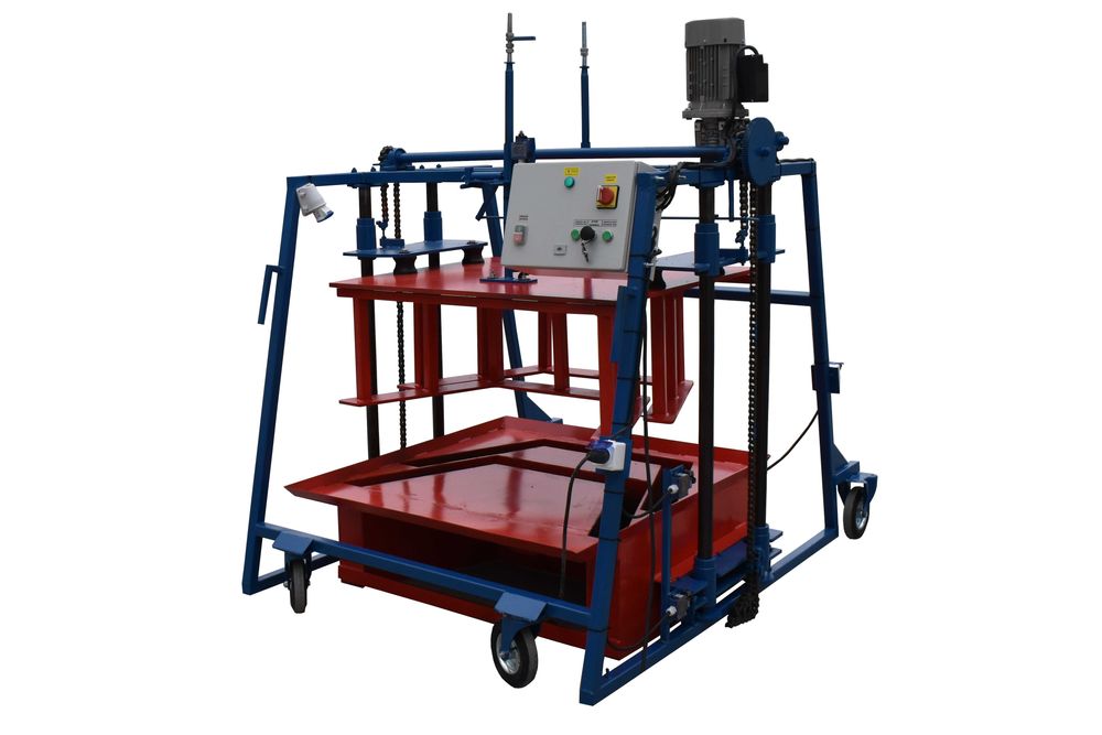 PRESA (MASINA) pentru rigole, rigola pereată, rigola beton