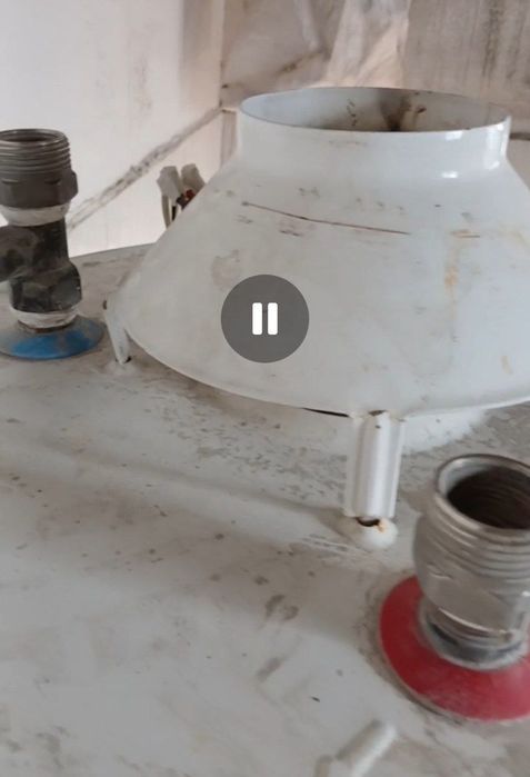 Аристон газовый в рабочем состоянии