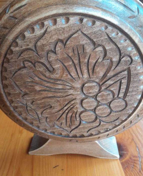 Plosca din lemn pentru nunta, obiecte traditionale