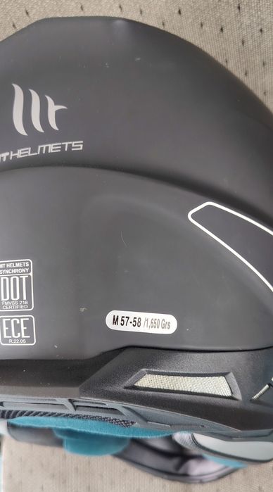 Casca moto atv MT Helmets Synchrony duo sport marime M 57-58 / 1650 g