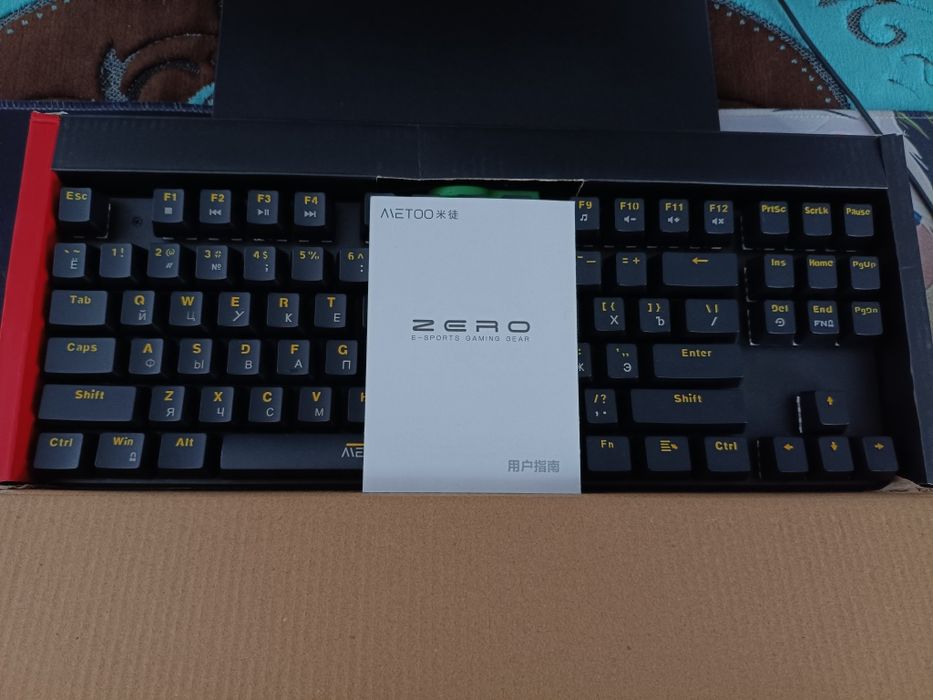 Клавиатура MeToo Zero X52 Чёрный