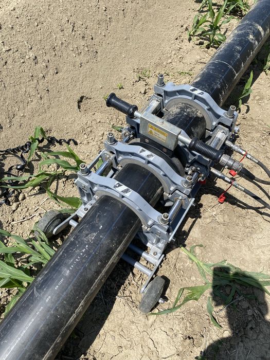 Executam lucrari sudura pehd cap la cap si electrofuziune