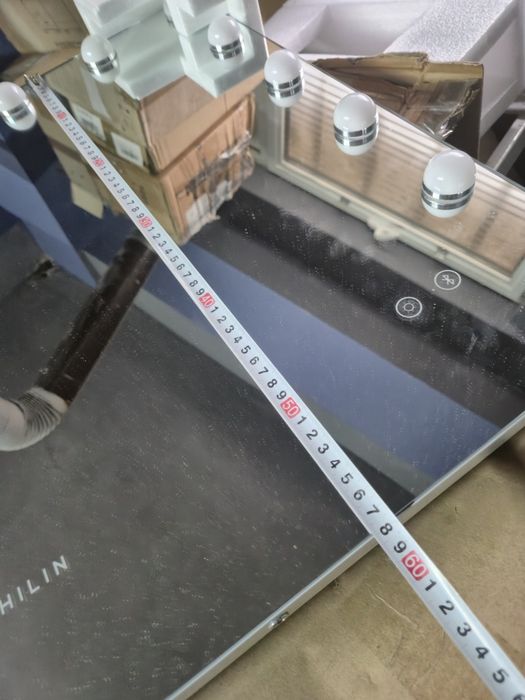 Голям Размер! Bluetooth Професионално/ Гримьорско огледало с  USB порт