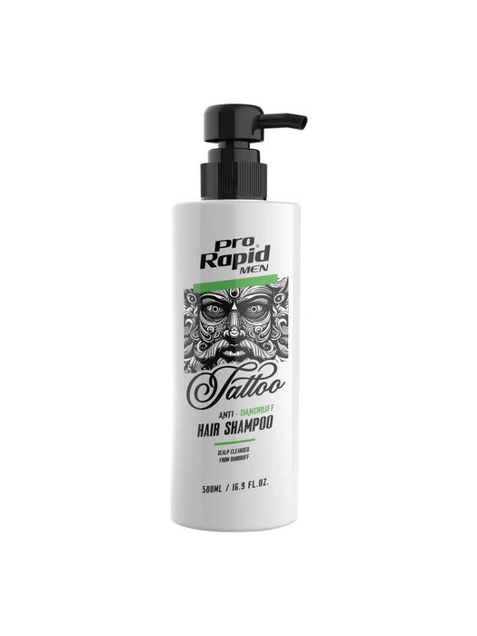 PRORAPID Tattoo Anti-Dandruff Shampoo – Шампоан против пърхот 500 мл