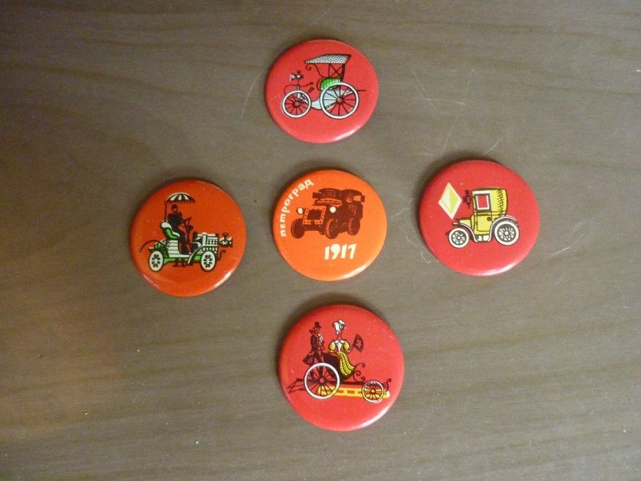 Продам значки СССР Серия "Ретро машины"из коллекции истории транспорта