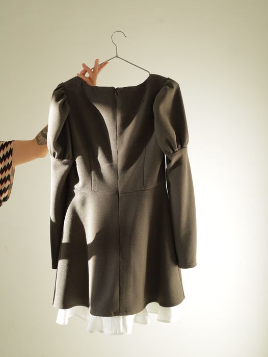 Платье из тёплого хлопка