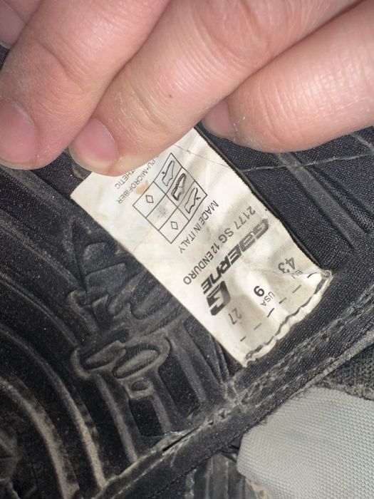 Gaerne sg-12 enduro 43 размер