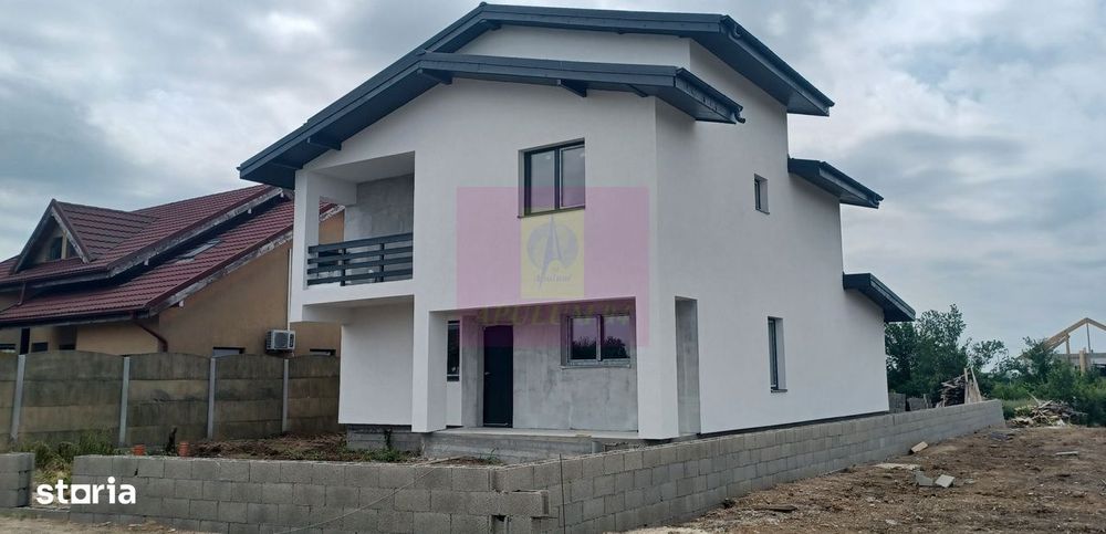 Săbăreni, casă p+1E+m, 5 camere, 3 bai, terasă acoperită, CT