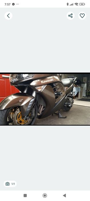 Kawasaki zzr 1400 GTR 1400