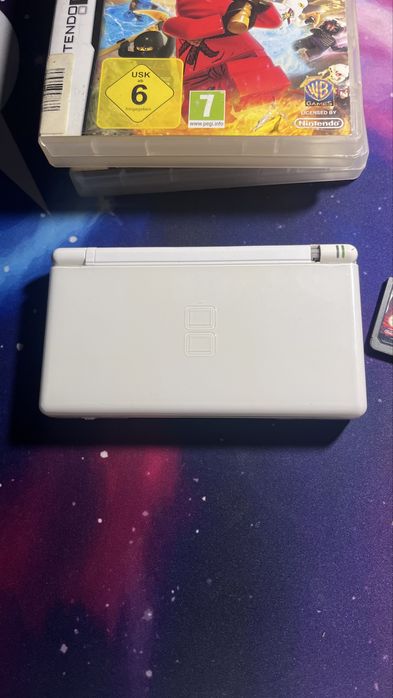 nintedo ds lite + 9 jocuri