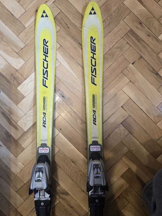 Ски Fischer RC4 с автомати – запазени, готови за каране