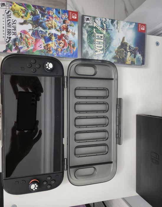 Nintendo Switch 2 + Pro Controller + чехол JSAUX + игры
