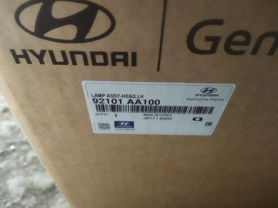 Продам фары на элантру