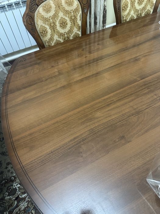 Стол 4 метр Стулья 18шт