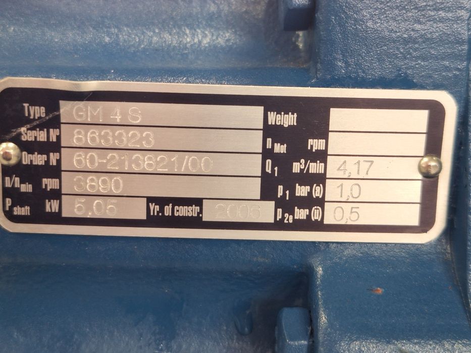 Въздуходувка/вакуум помпа Aerzen