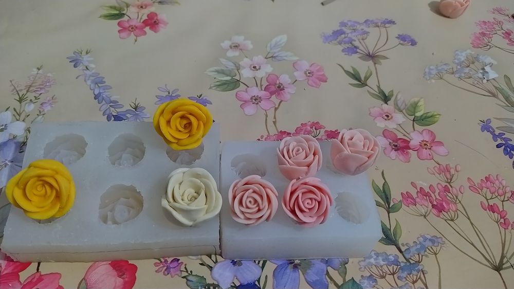 Молды для роз, технология, подарок