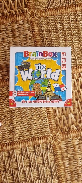 BrainBox Светът Забавна и образователна игра с карти |
