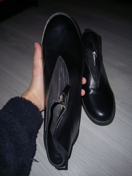 Cizme/ghete nepurtate negre