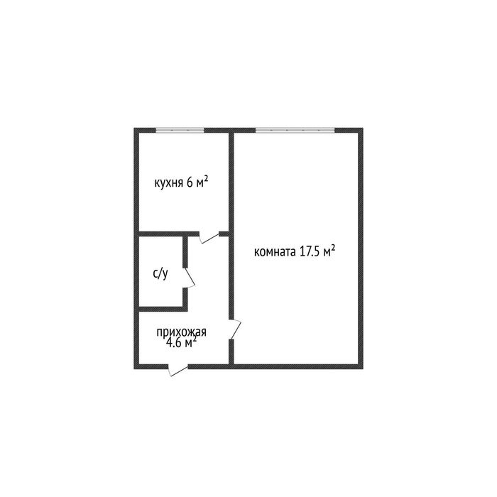 Продажа 1-комнатной квартиры