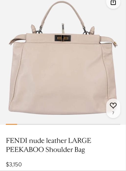 Сумка Fendi Large Peekaboo оригинал