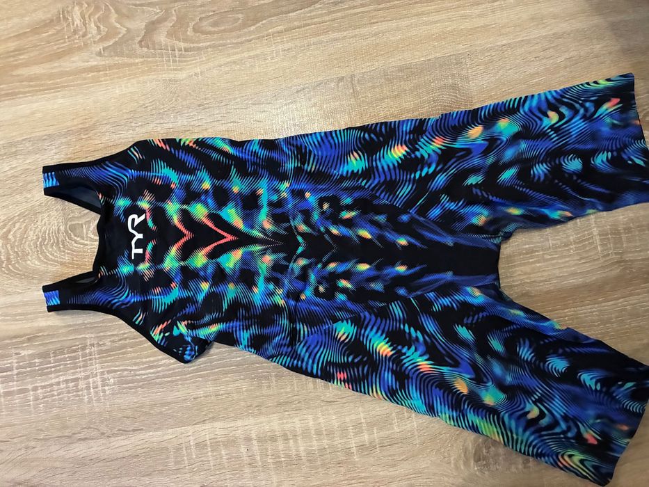 Състезателен бански за плуване TYR VENZO