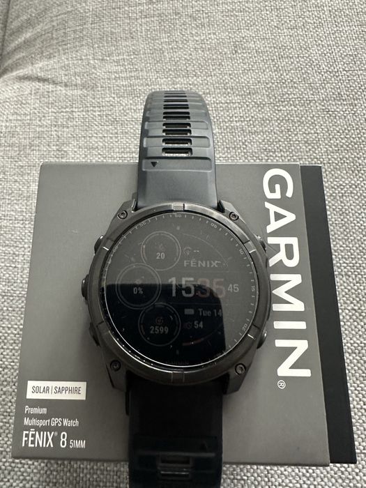 Garmin Fenix 8  solar sapphire 51 mm