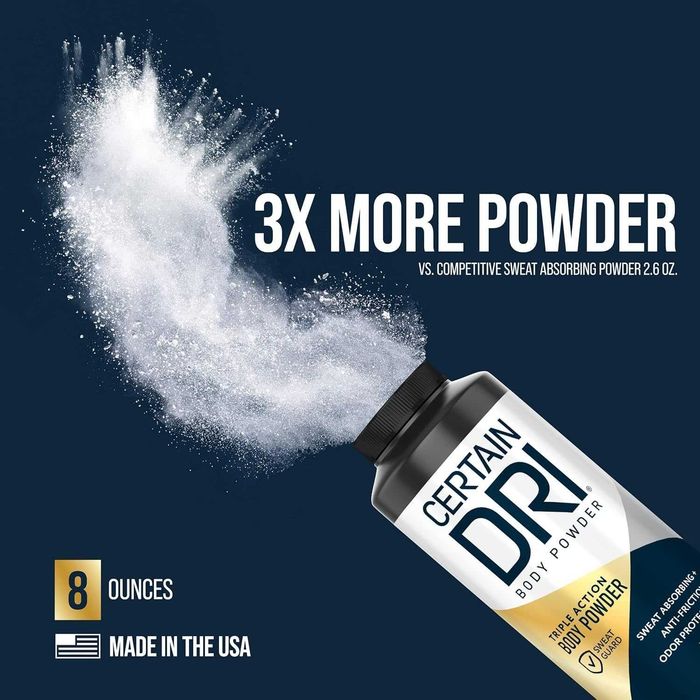 Certain Dri Body Powder for Men & Women