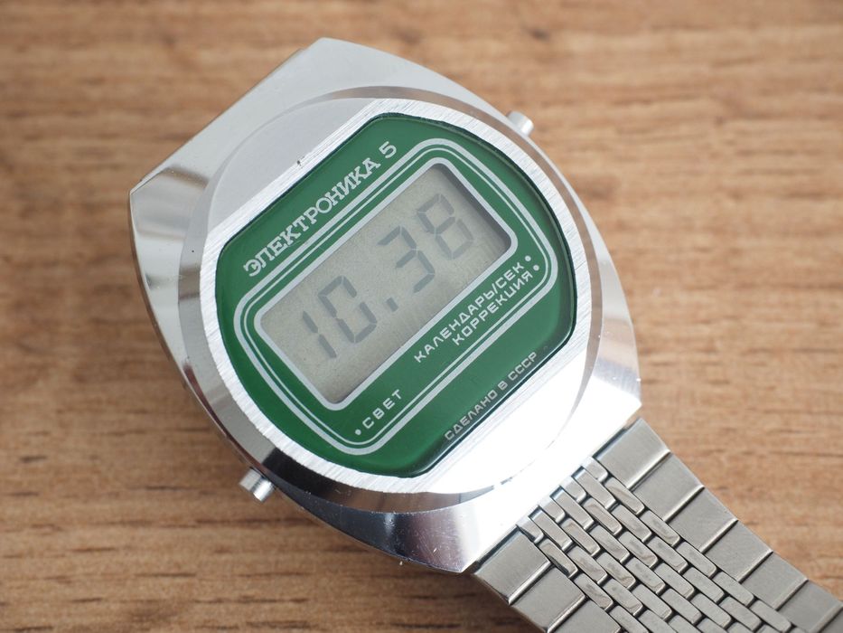 Ceas sovietic Elektronika 5, stare foarte bună, URSS, retro