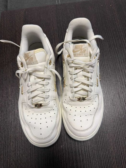 Nike Air Force 1 '07 LX Gold Swooshes FV3654-111 | EU 38 | дамски, оригинални