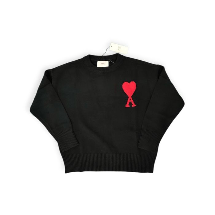 Pulover Ami Paris Negru !! Nou!!