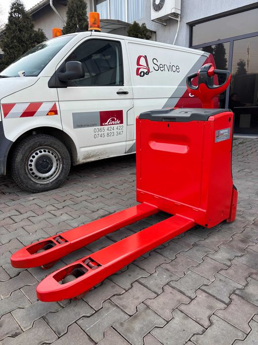 Transpaletă electrică Linde T16 An fabricație: 2019