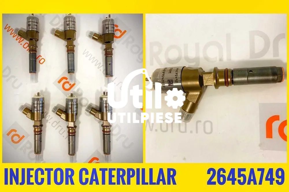 Injector Caterpillar 2645A749 C4.4 C6.6 C7.1 3054 3056 + piese CAT