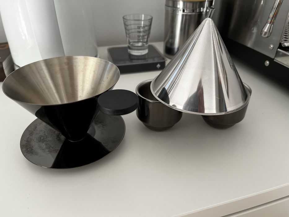 Set cafea V60 + pahare espresso Tom Dixon