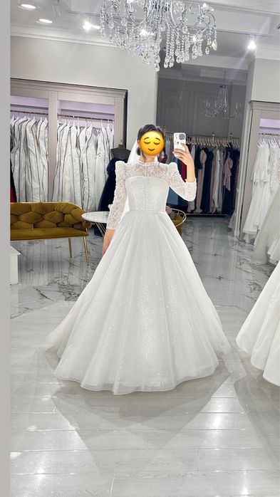 Свадебное платье новое от Helena Nabokina, брала    в салоне г. Астаны