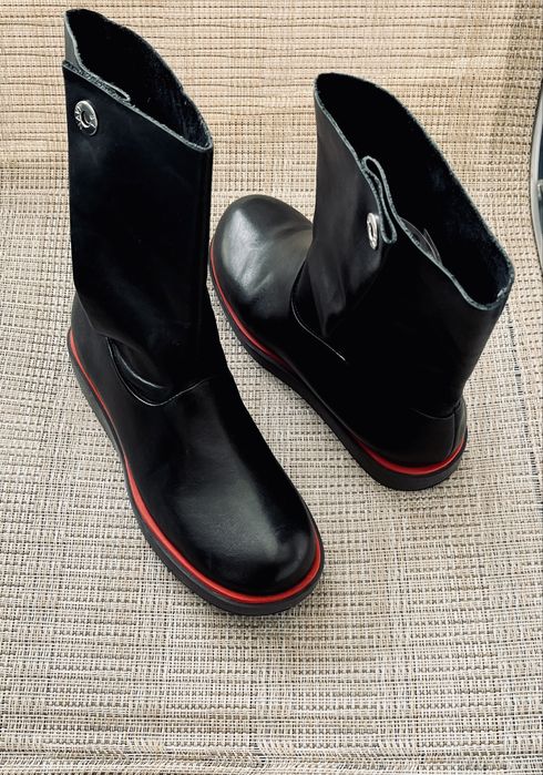 Модна къща Jil Sander култови кожени ботуши