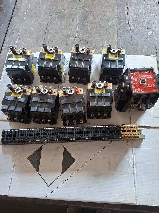 Relee protecție si contactor 380 v