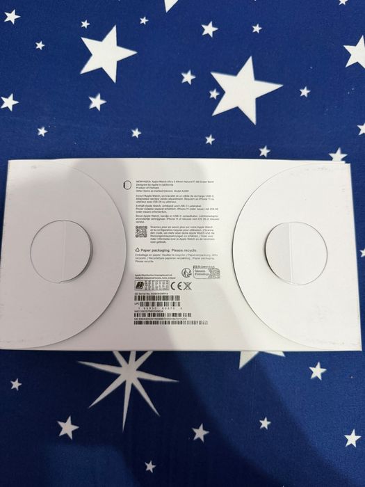 Apple Watch Ultra 3, GPS + Cellular, Natural Titanium, sigilat